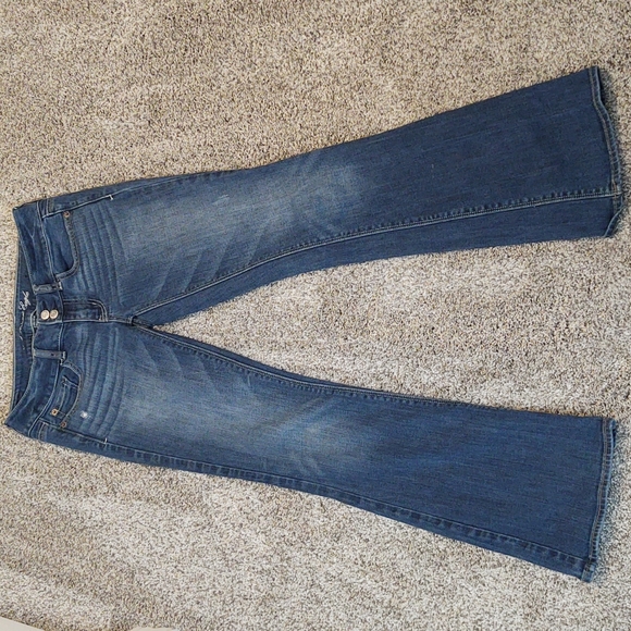American Eagle Artist Women's Boot Cut Jeans Size 2 Regular - Picture 2 of 9
